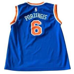Adidas Swingman NBA New York Knicks Kristaps Porzingis #6 Sz Large